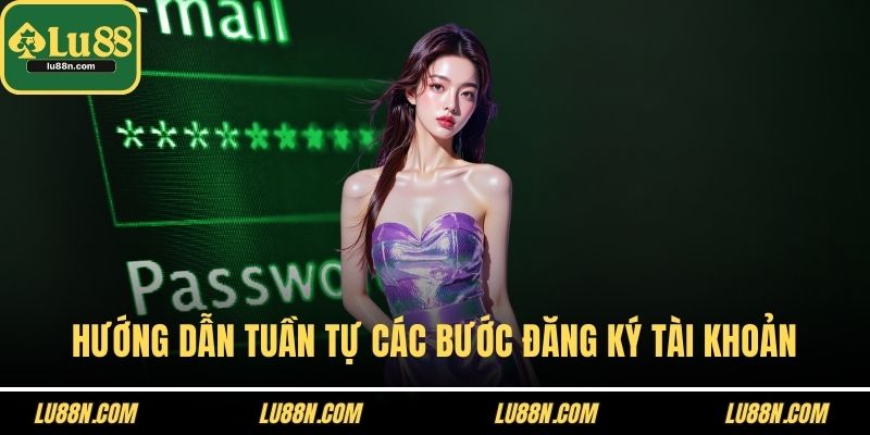 Hướng dẫn tuần tự các bước đăng ký tài khoản 